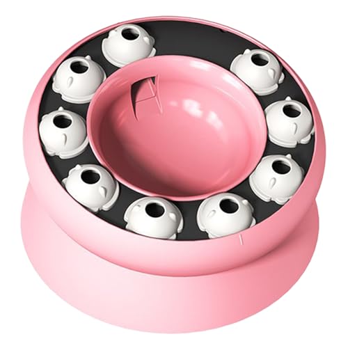 Katzen Slow Feeder Napf | Drehbarer Puzzle Futter Napf,Interaktives Fütterungsspiel Gegen Langeweile Für Zuhause & Unterwegs Für Schnell Fressende Katzen Slow Feeder Napf | Drehbarer Puzzle Futter Napf,Interaktives Fütterungsspiel Gegen Langeweile Für Zuhause & Unterwegs Für Schnell Fressende von Generisch