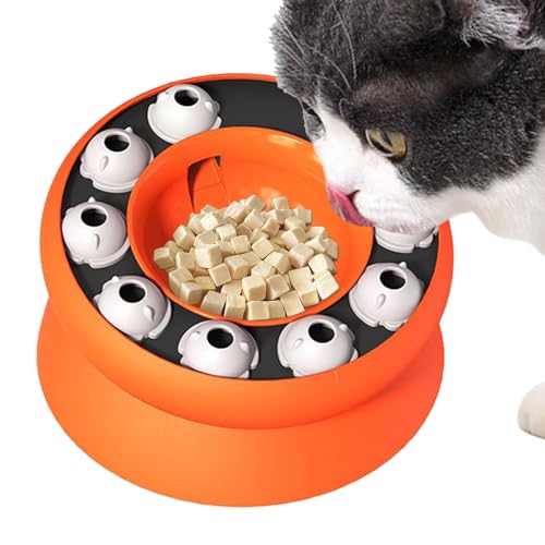 Katzen Slow Feeder Napf | Rotierender Katzennapf Mit Schlingverhinderung - Spielzeug Gegen Schlingen Für Zuhause Unterwegs Trockenfutter Langeweile Katzen Slow Feeder Napf | Rotierender Katzennapf Mit Schlingverhinderung - Spielzeug Gegen Schlingen Für Zuhause Unterwegs Trockenfutter Langeweile von Generisch