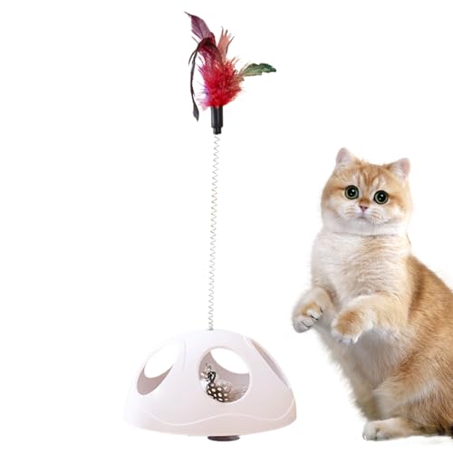 Katzenangel Mit Federspielzeug,Katzenkralle Mit Feder Und Saugnapf - Haustierzubehör Zur Training, Bewegung, Jagd & Unterhaltung Für Fensterbank & Zuhause Katzenangel Mit Federspielzeug,Katzenkralle Mit Feder Und Saugnapf - Haustierzubehör Zur Training, Bewegung, Jagd & Unterhaltung Für Fensterbank & Zuhause von Generisch