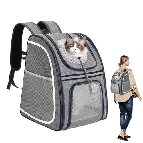 Katzenbeutelträger, Hunde Reisetasche | Große Kapazität Soft Cat Carrier Kitten Carry Beutel,Komfortable Aufbewahrungstacktasche für Welpenkätzchenspielzeug -Snacks von Generisch