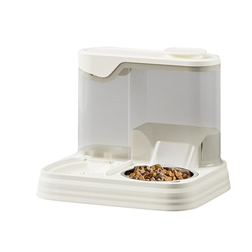 Katzenfutterautomat Mit Integriertem Wasserspender, Automatischer Futterautomat Für Katzen, Futterbehälter Mit Napf Für Innenbereich, Außenbereich, Reisen & Ferienhaus Katzenfutterautomat Mit Integriertem Wasserspender, Automatischer Futterautomat Für Katzen, Futterbehälter Mit Napf Für Innenbereich, Außenbereich, Reisen & Ferienhaus von Generisch