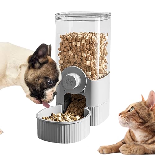 Katzenfutterspender Automatik – Hängender Trockenfutter Wasserspender Haustiere | Großer Abnehmbarer Futterautomat Wasserbehälter Für Katzen Hunde, Geeignet Für Küche Oder Wohnzimmer Katzenfutterspender Automatik – Hängender Trockenfutter Wasserspender Haustiere | Großer Abnehmbarer Futterautomat Wasserbehälter Für Katzen Hunde, Geeignet Für Küche Oder Wohnzimmer von Generisch
