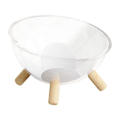 Katzenkorb Für Kätzchen - Katzen Nest Mit Holzgestell | Transparentes Acryl-Kuppelhaus Für Kleintiere – Schlafplatz Für Katzenwelpen, & Kleintiere Katzenkorb Für Kätzchen - Katzen Nest Mit Holzgestell | Transparentes Acryl-Kuppelhaus Für Kleintiere – Schlafplatz Für Katzenwelpen, & Kleintiere von Generisch