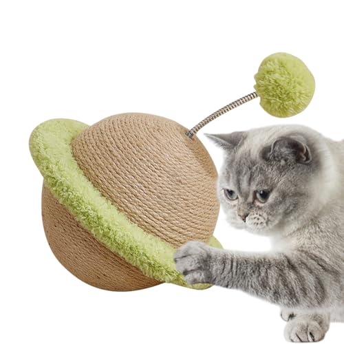 Katzenkratzball – Katzenkratzspielzeug mit Ball-Teaser | Selbstunterhaltung, Haustier-Übungsspielzeug für Zuhause, Möbelschutz Katzenkratzball – Katzenkratzspielzeug mit Ball-Teaser | Selbstunterhaltung, Haustier-Übungsspielzeug für Zuhause, Möbelschutz von Generisch