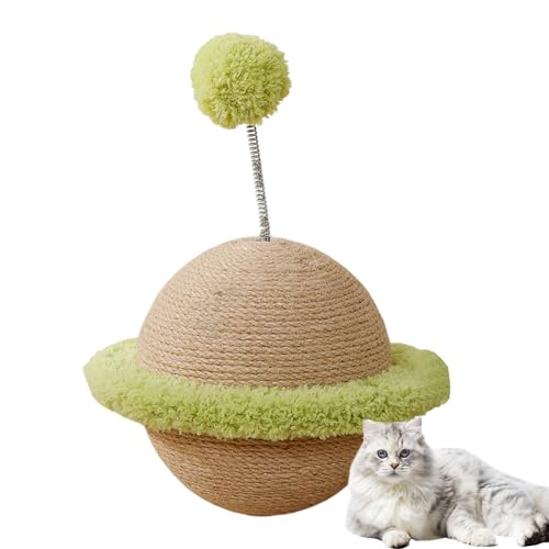 Katzenkratzer, Sisal Ball Cat Scratcher | Kratzerspielzeug für Innenkatzen,Interaktives Haustierspielzeug für Langeweile, Bewegung, Möbelschutz Katzenkratzer, Sisal Ball Cat Scratcher | Kratzerspielzeug für Innenkatzen,Interaktives Haustierspielzeug für Langeweile, Bewegung, Möbelschutz von Generisch