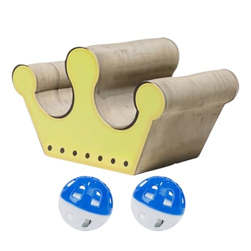 Katzenkratzer - Magnetischer Katzenkratzer Karton - Wellpappe Kratzpappe mit Ball Kätzchenbett für Möbel Kletterruhe Ecke Indoor Outdoor Wohnzimmer Schlafzimmer Boden Zuhause Katzenkratzer - Magnetischer Katzenkratzer Karton - Wellpappe Kratzpappe mit Ball Kätzchenbett für Möbel Kletterruhe Ecke Indoor Outdoor Wohnzimmer Schlafzimmer Boden Zuhause von Generisch