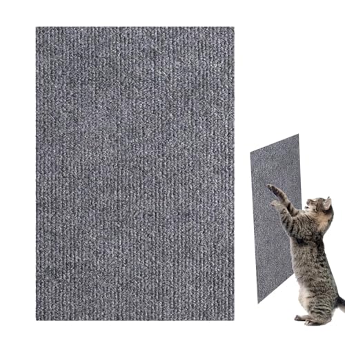 Katzenkratzmatte - Katzenkratzteppich Matte, Klebe Katze Couch Schutz | Flacher Katzenkratzer Pad Ersatz, Easy Pad Flach Scratcher Teppich für Pfosten, Möbel, Katzenbaum Regale von Generisch