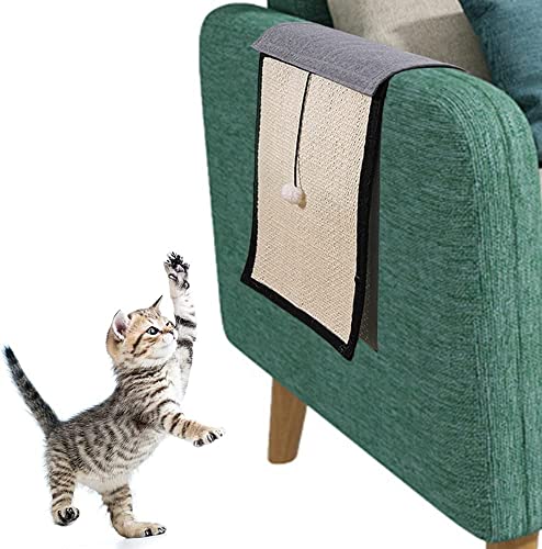 Katzenkratzmatte für Sofa, Möbelschutz, Natursisal, Kätzchen, Kratzkissen, Couchbezug, Stuhlschutz, Haustier-Kratzer, Katzenkrallenschleifen, Teppichkissenschutz von Generisch