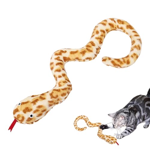 Katzenminze-Schlange für Katzen,Katzenminze-Schlange-Spielzeug für Katzen,Kauspielzeug mit Katzenminze | Katzenübungsspielzeug, Kauspielzeug zum Zahnen, weiches Plüschspielzeug, reduziert Langeweile f Katzenminze-Schlange für Katzen,Katzenminze-Schlange-Spielzeug für Katzen,Kauspielzeug mit Katzenminze | Katzenübungsspielzeug, Kauspielzeug zum Zahnen, weiches Plüschspielzeug, reduziert Langeweile f von Generisch