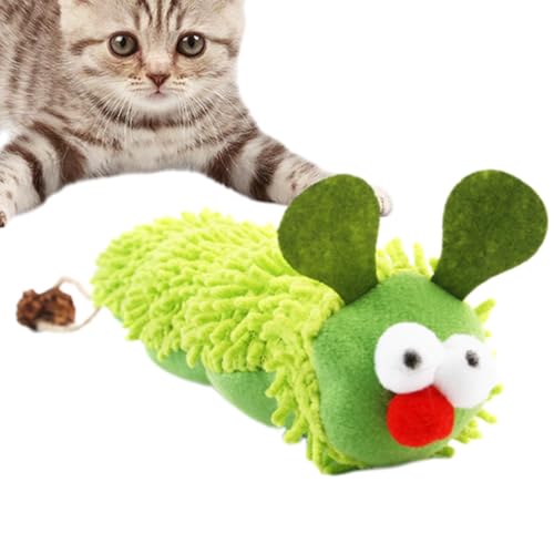 Katzenminze-Stoffspielzeug für Katzen, Katzenminze, infundiertes Kätzchen-Plüschtier, Knistergeräusch, quietschendes Katzenspielzeug, Kauspielzeug für Innenkatzen Katzenminze-Stoffspielzeug für Katzen, Katzenminze, infundiertes Kätzchen-Plüschtier, Knistergeräusch, quietschendes Katzenspielzeug, Kauspielzeug für Innenkatzen von Generisch