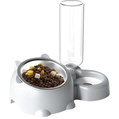 Katzenschalen - Katzenwasserschale | Keramikschale | Feed Crock Whisker Müdigkeitsfreundlich 16 Grad geneigte Hundehale mit Wasserspender | Abnehmbare Spülmaschine Haustier Feeder -Behälter für Hausti Katzenschalen - Katzenwasserschale | Keramikschale | Feed Crock Whisker Müdigkeitsfreundlich 16 Grad geneigte Hundehale mit Wasserspender | Abnehmbare Spülmaschine Haustier Feeder -Behälter für Hausti von Generisch