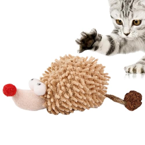 Katzenspielzeug Plüsch, Stofftier für Katze | Süßes Kätzchen-Plüschtier mit Katzenminze | Superweiches Kauspielzeug für Haustiere mit Knistergeräuschen, interaktives Katzen-Beißspielzeug für Hauskatze Katzenspielzeug Plüsch, Stofftier für Katze | Süßes Kätzchen-Plüschtier mit Katzenminze | Superweiches Kauspielzeug für Haustiere mit Knistergeräuschen, interaktives Katzen-Beißspielzeug für Hauskatze von Generisch
