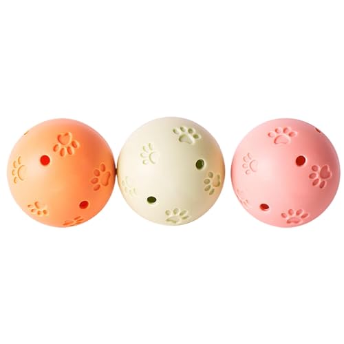 Katzenspielzeugball, interaktiver Katzenball - Packung mit 3 Katzenbällen eingebaute Katzen in - Interaktives Kätzchen Rasselspiel, Haustier -Trainingspielzeug, Bodenkauen, Kratzspielzeug für kleine T Katzenspielzeugball, interaktiver Katzenball - Packung mit 3 Katzenbällen eingebaute Katzen in - Interaktives Kätzchen Rasselspiel, Haustier -Trainingspielzeug, Bodenkauen, Kratzspielzeug für kleine T von Generisch