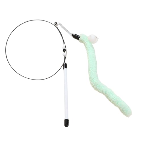 Katzenstab-Spielzeug – simuliertes fliegender Vogel-Katzenspielzeug | Haustier-Teaser | Kätzchenstange mit Glocken | Teasing Stick Glocke Sound | Kätzchenstäbe interaktive Spiele, Werkzeuge Katzenstab-Spielzeug – simuliertes fliegender Vogel-Katzenspielzeug | Haustier-Teaser | Kätzchenstange mit Glocken | Teasing Stick Glocke Sound | Kätzchenstäbe interaktive Spiele, Werkzeuge von Generisch