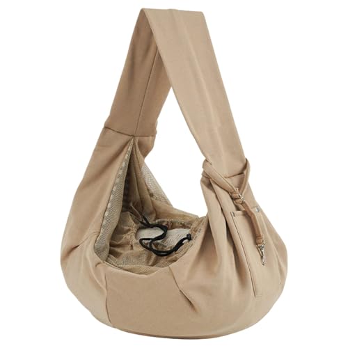 Katzentragetasche, verstellbare Tragetasche für Welpen, weicher Schultergurt, Welpen-Brusttasche für Outdoor-Reisen Katzentragetasche, verstellbare Tragetasche für Welpen, weicher Schultergurt, Welpen-Brusttasche für Outdoor-Reisen von Generisch