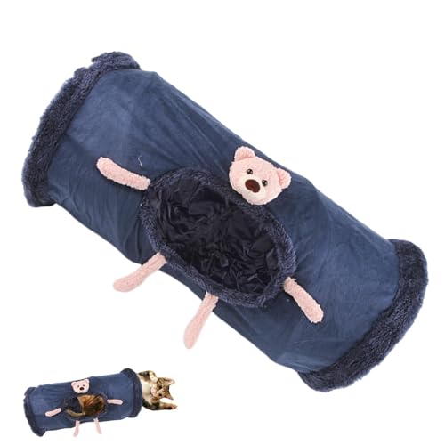Katzentunnel für Indoor-Katzen, Kätzchen, große Tunnel, Bett, Katzentunnel mit Gucklöchern, weiches Fleece, Katzenspielrohr, Indoor-Katzenspielzeug-Tunnel, Spielröhre für Kaninchen, Kätzchen Katzentunnel für Indoor-Katzen, Kätzchen, große Tunnel, Bett, Katzentunnel mit Gucklöchern, weiches Fleece, Katzenspielrohr, Indoor-Katzenspielzeug-Tunnel, Spielröhre für Kaninchen, Kätzchen von Generisch