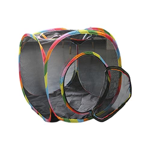 Katzenwürfel für Tunnel | Outdoor-Katzengehege, Spielwürfel, zum Öffnen von Tieren, Laufstall, Kratzen, ruhendes Netzhaus für Welpen, Kaninchen, Kätzchen, Hof, Wohnung, Terrasse Katzenwürfel für Tunnel | Outdoor-Katzengehege, Spielwürfel, zum Öffnen von Tieren, Laufstall, Kratzen, ruhendes Netzhaus für Welpen, Kaninchen, Kätzchen, Hof, Wohnung, Terrasse von Generisch