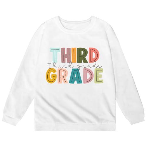 Kinder Pullover Mädchen Jungen Mit Aufdruck Einfarbig Sportjacke Langarmshirt Ohne Kapuze Casual Sweatshirts Atmungsaktive ÜBergangsjacke Winter Tops FüR Jungen Und Mädchen von Generisch