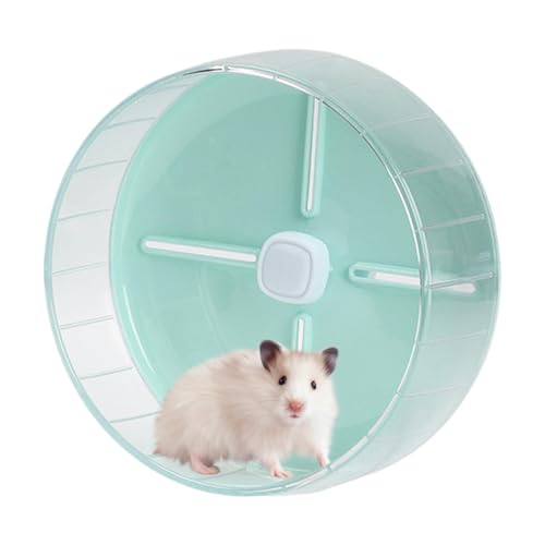 Kleines Rad für Hamster, Rad für Hamster, Zubehör für Laufräder für Kleintiere | Übungsräder für Hamster verhindern Stressspielzeug für Hamster, Wüstenrennmäuse, Mäuse und Alt von Generisch