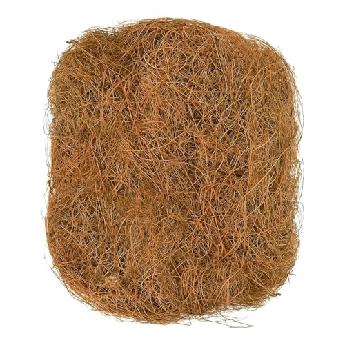 Kokosfasernest - Vogelkokosfaser | 250 g/500 g Nest Building Kokosfaser -Versteck, Kokosfaser -Strohbettwäsche | Multifunktionales Kokosnussfaser-Hamsternest, Kleintiere Bettwäschepad für Haustier von Generisch