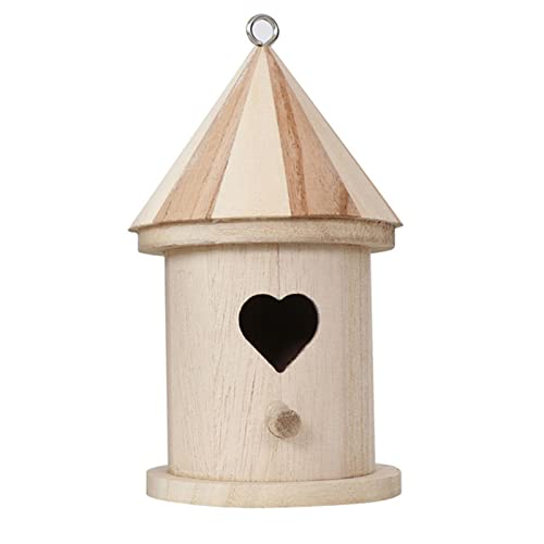 Kolibri Box aus Holz - Kolibri Haus für Garten | Vogelkästen Garten Kleine Vögel | Kolibri Box | Outdoor Kolibri Haus | Vogelhaus | Outdoor Holz Vogelhaus für Garten Balkon von Generisch