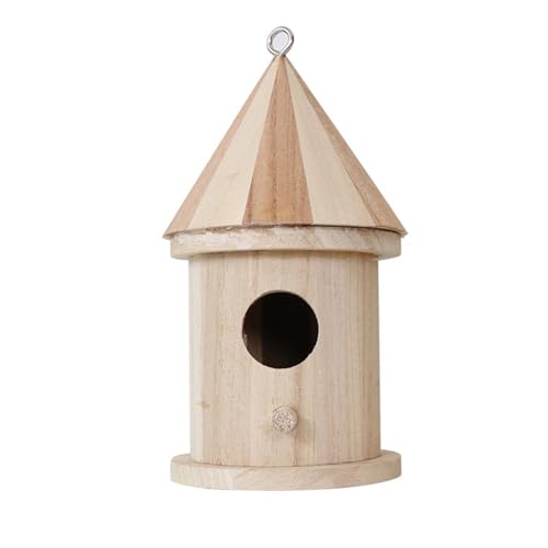 Kolibri Box aus Holz - Kolibri Haus für Garten | Vogelkästen Garten Kleine Vögel | Kolibri Box | Outdoor Kolibri Haus | Vogelhaus | Outdoor Holz Vogelhaus für Garten Balkon von Generisch