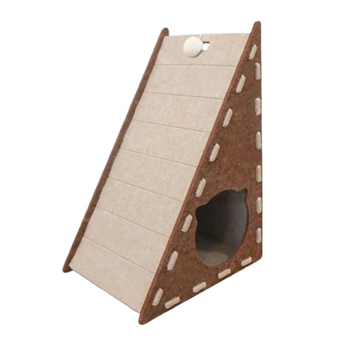 Kratzbrett | Vertikales integriertes Kratzbrett | fusselfreies dreieckiges Kätzchen-Filzbett verschleißfeste Klettermatte für Langeweile Übung Wand Spielen Outdoor Wohnung Indoor Wohnzimmer Kratzbrett | Vertikales integriertes Kratzbrett | fusselfreies dreieckiges Kätzchen-Filzbett verschleißfeste Klettermatte für Langeweile Übung Wand Spielen Outdoor Wohnung Indoor Wohnzimmer von Generisch