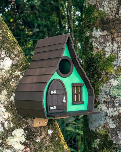 Märchenhaftes Vogelhaus – Dekorativ & Wetterfest, Perfekt für Garten & Außenbereich von Generisch