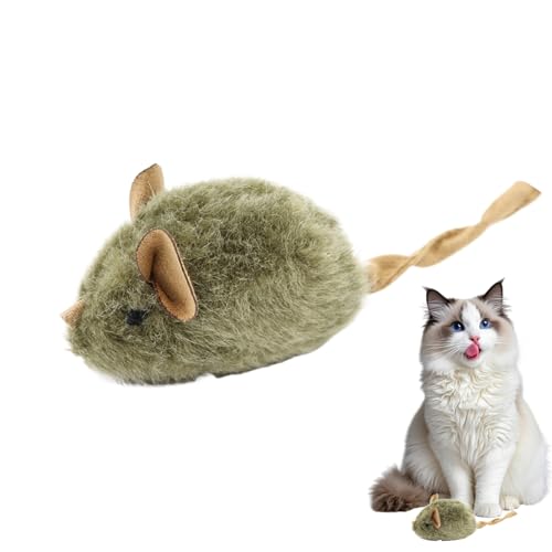 Mäusespielzeuge für Katzen, Mäuse für Katzen - Haustierkätzchen Kauspielzeug | Plüschkatze Mäuse realistischer interaktiver Sound für Kätzchen Fang Spielen Innen nach Hause Mäusespielzeuge für Katzen, Mäuse für Katzen - Haustierkätzchen Kauspielzeug | Plüschkatze Mäuse realistischer interaktiver Sound für Kätzchen Fang Spielen Innen nach Hause von Generisch