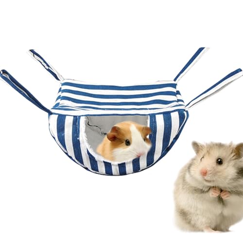 Meerschweinchen-Hängematte für Käfig, Meerschweinchen, Hamsterbett, Chinchilla-Hängematte, Hamsterbett, Meerschweinchen, Hängematte, warmes Bett für Frettchen, Chinchilla, Zuckergleiter, Kleintiere von Generisch