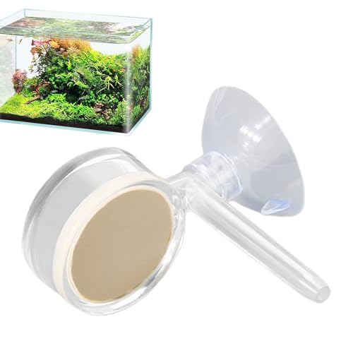 Nano-Co2-Diffusor, Glasreaktor, Aquarium-Luftpumpen-Zubehör, Co2-Diffusor-Set, kein Einweichen, Co2-Zerstäuber für Aquarien, bepflanztes Aquarium von Generisch