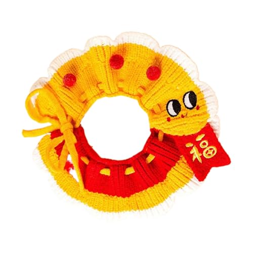 New Year Pet Collar Cute Puppy Bib Collar Adjustable Pet Collar Puppy Collar for Dogs Knitted Cat Collar Pet Collar for Dogs Dog Collar for New Year Holiday Pet Collar Adjustable Collar for Pet New Year Pet Collar Cute Puppy Bib Collar Adjustable Pet Collar Puppy Collar for Dogs Knitted Cat Collar Pet Collar for Dogs Dog Collar for New Year Holiday Pet Collar Adjustable Collar for Pet von Generisch