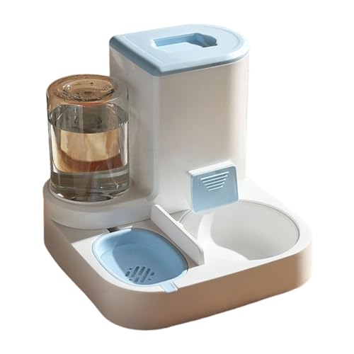 Pet Automatic Feeder - Automatischer Katzenfutterspender | Welpenfutterspender für Katzen | Katzenfutter Wassernapf Set Automatischer Futterspender für Haustiere | Haustier Wasser und Futternapf Set von Generisch