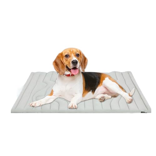 Pet Cooling Pad, Double-Sided Cooling Mat 91.44x58.42cm, Gentle Wear-Resistant Ice Pads for Floor, Car Seats, Outdoor & Indoor Crates, Gray, Machine Washable Design Pet Cooling Pad, Double-Sided Cooling Mat 91.44x58.42cm, Gentle Wear-Resistant Ice Pads for Floor, Car Seats, Outdoor & Indoor Crates, Gray, Machine Washable Design von Generisch