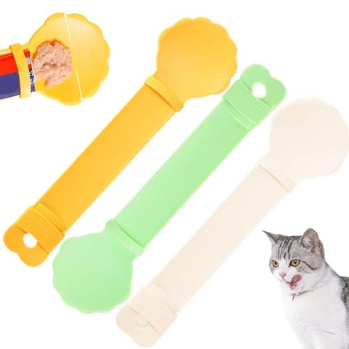 Pet Feed Spoon Wet Treat Feeder Spoon Snack Liquid Food Feeding & Watering Supplies For Indoor Kitten Accessories Treat K3r5 von Generisch