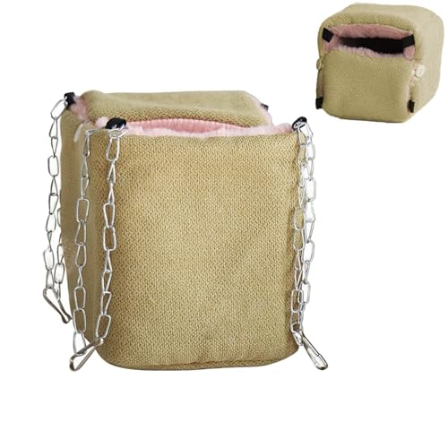 Pet Hammock for Cage | Comfortable Pets Swing | Sugar Glider Bed | Hanging Pet Bed | Ferret Bed Hamster Hammock Squirrel Nest | Warm Chinchilla Bed Hamster Swing Hammock for Small Pets von Generisch