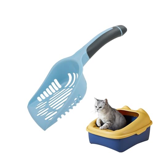 Pet Litter Scooper - Katzenstreu Tiefe Schaufel | Katzentoilette Reinigungswerkzeug | Katzenstreu Schaufel | Pet Sifter Poop Scoop | Katzenkotschaufel für Katzen, Haustiere, Katzenklo von Generisch