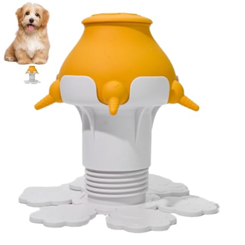 Pet Nipple Milk Feeder | 300ml Nippel Feeder für Welpenpflege | Silikon Silikon Nippel Welpenfutterspender für Welpen, Kätzchen, Kaninchen, Hunde, Katzen von Generisch