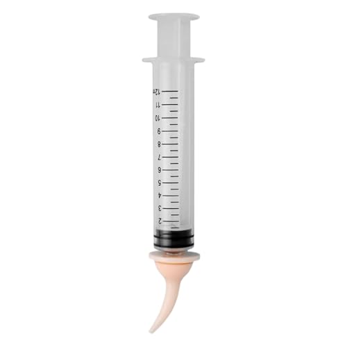 Pet Pill Shooter, 12 ml Hunde-Pillen-Pillen-Druckknopf, Nippelspender für Welpen, Kätzchen, flüssige Medikamente, Reisen, Zuhause, postoperatives Fütterungswerkzeug, einfache Medizin-Verwaltungsbedarf Pet Pill Shooter, 12 ml Hunde-Pillen-Pillen-Druckknopf, Nippelspender für Welpen, Kätzchen, flüssige Medikamente, Reisen, Zuhause, postoperatives Fütterungswerkzeug, einfache Medizin-Verwaltungsbedarf von Generisch