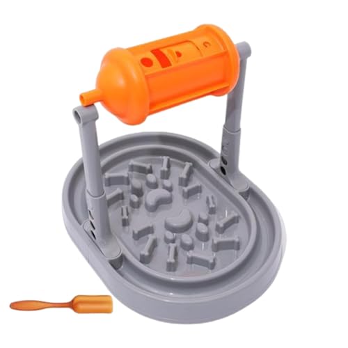 Pet Rolling Slow Feeder | Interaktives Puzzle-Spielzeug - Hundetraining Leckage Futter Slow Feeder Bowl für Hund, Katzen, Haustiere von Generisch