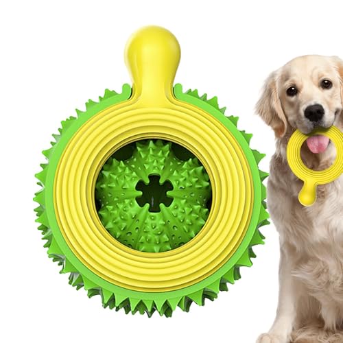 Pet Tething Feeding Toy, Dog Tething Chew Toy, Durian Shape Bowl Intellectual Development Feeder Indoor Outdoor Dog Feeder Pet Feeding Bowl Chew Toy For Dogs, Slow Feeding Dog Bowl, von Generisch