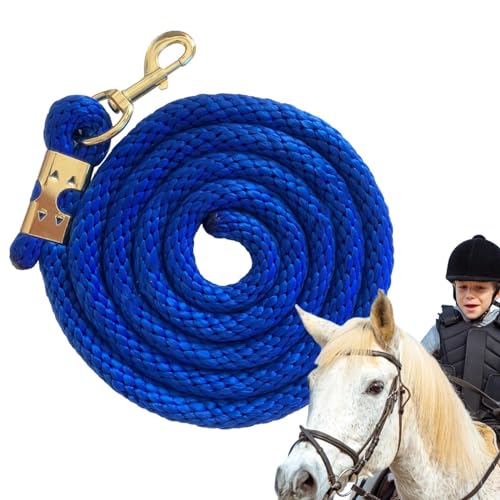 Pferdetrainingsseil, 2 m Führstrick mit Schnappverschluss, langes Seil für Pferde und Nutztiere, Laufleine für effektive Kontrolle, Haustierzubehör von Generisch