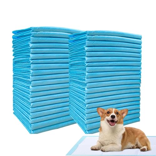 Pinkelpads für Welpen, Pinkelpads für Hunde,Große Hunde-Pipi-Pads - Super saugfähige Haustierwindel, Hundetrainings-Pipi-Pads, verdickte Windelpads für Katzen, Hundewindeln, Käfigmatte, Heimtierbedarf von Generisch