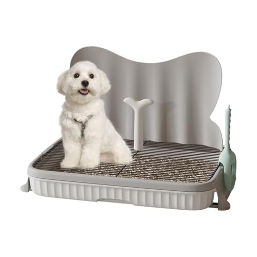 Potty Training Pad Tray for Dogs, Potty Tray for Puppies, Dog Pee Pad Holder, Portable Dog Potty Tray, Easy-to-Clean Dog Potty Tray, Large Dog Potty Tray, Dog Potty Tray with Drainage von Generisch