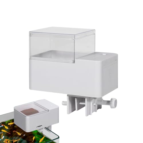 Programmierbarer Aquariumspender - Digital Fish Tank Auto Timer Feeder, Feuchtigkeitsresistente Pellet Scheduler | Wiederaufladbare Schildkrötenfutter Allocator, Urlaubsernährungsmaschine Für Home Off Programmierbarer Aquariumspender - Digital Fish Tank Auto Timer Feeder, Feuchtigkeitsresistente Pellet Scheduler | Wiederaufladbare Schildkrötenfutter Allocator, Urlaubsernährungsmaschine Für Home Off von Generisch