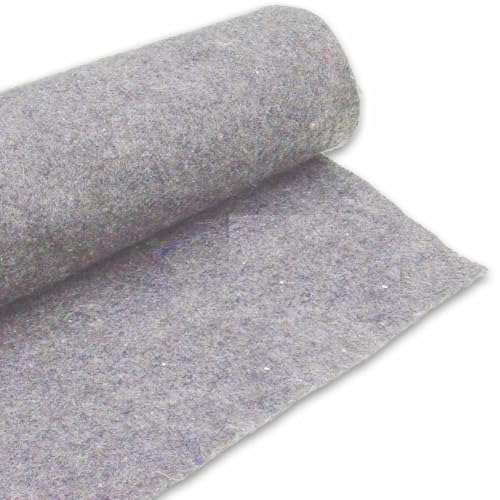 Qualitäts - Teichvlies 300 g/m² - 3m x 20m – 60qm - Teichfolienunterlage Schutzvlies Poolvlies von Generisch