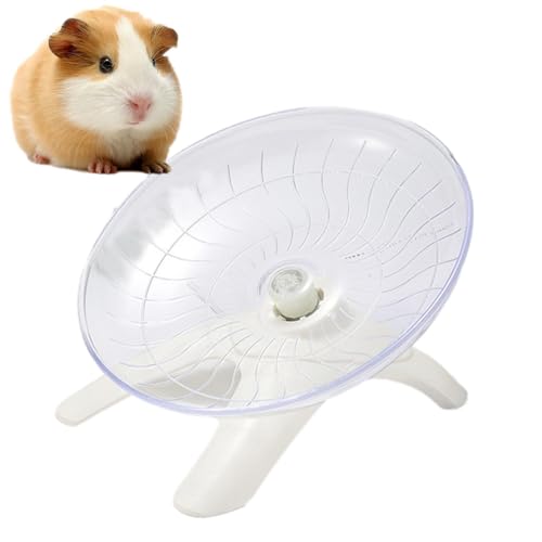 Rad Für Hamster - Superleise Laufrad Für Hamster - Flying Saucer Rennmaus-Rad, 7-Zoll-Acryl-Laufrad Für -Hamster, Rennmäuse, Mäuse, Hamster-Zubehör von Generisch