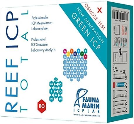 Reef ICP Test Total inkl. Osmose Test für Meerwasser inklusive Versandlabel und Umschlag von Fauna Marin von Generisch