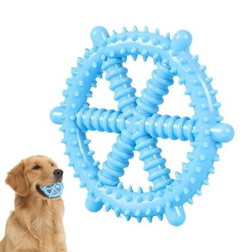 Robustes Hundespielzeug, Kauspielzeug für Hunde, Zahnbürste, Kauspielzeug für Welpen, Beißring und Hundeball, rutschfeste Beißringe für Training, Spielen von Generisch
