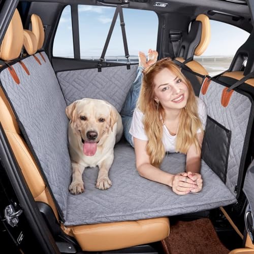 Rücksitzverlängerung für Hunde, Auto-Abdeckung, Bett, aufblasbare Camping-Luftmatratze, Hundehängematte, Reisebett, keine Matratze, SUV, LKW von Generisch